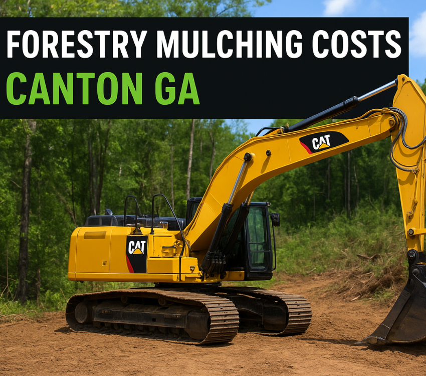 Forestry Mulching Prices in Canton GA