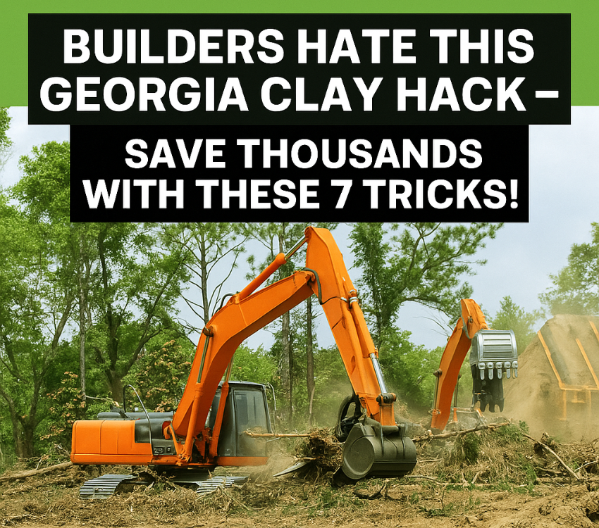 Site Preparation Red Clay Georgia