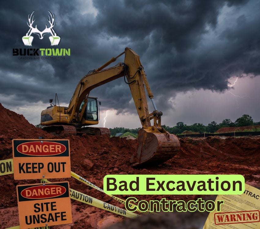 Bad Excavation Contractor