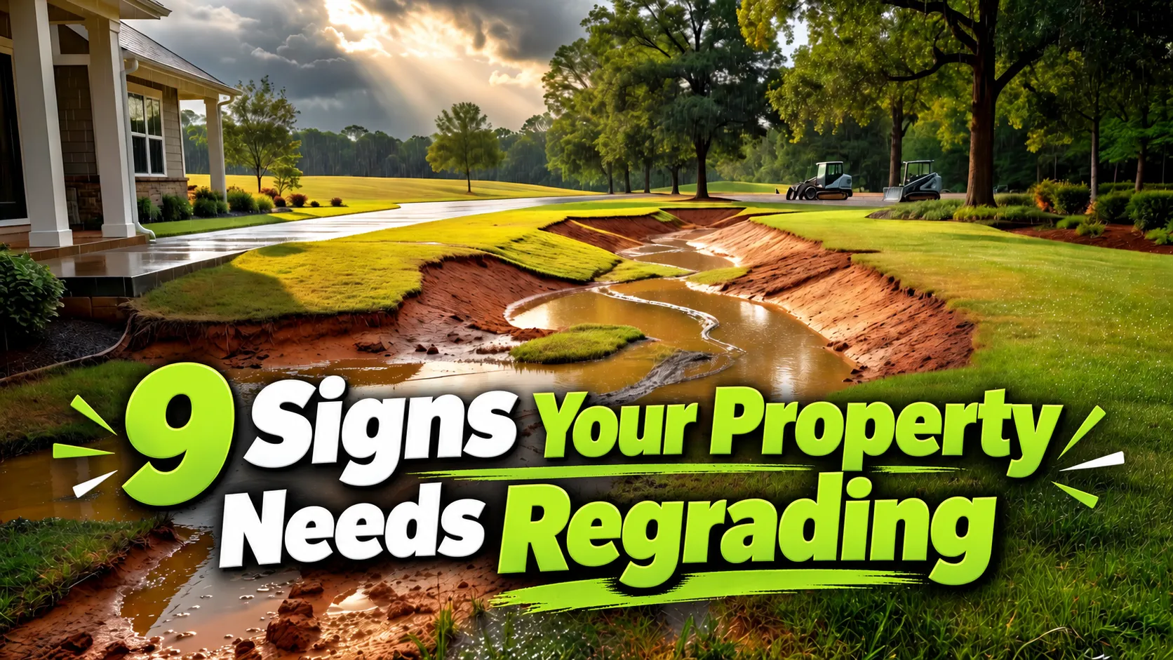 land regrading Georgia