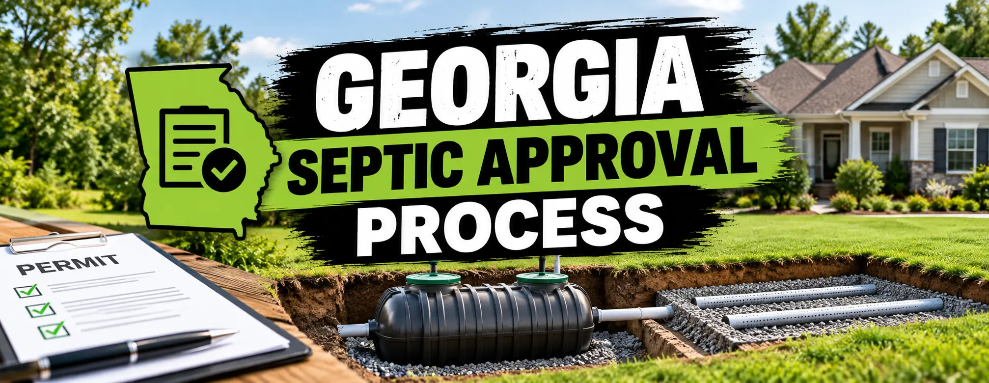 Georgia Septic Approval Process Explained for New Construction